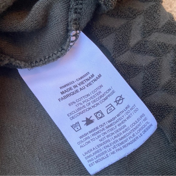 Women’s Nike Sportswear Terry Cropped Top Short Sleeve Mock Oversized M - Picture 7 of 7